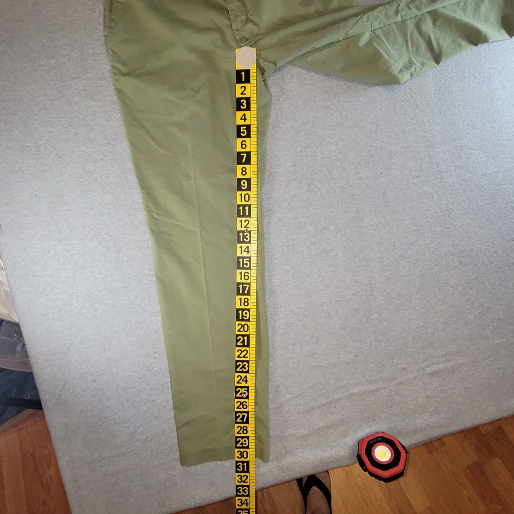 Nike Golf Modern Fit Dri-FIT Pants Mens 32x32 Olive Green Chinos 833190-387